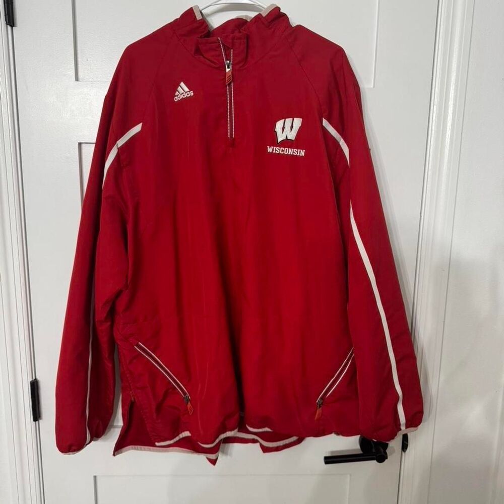 Adidas Men's Red Jacket
